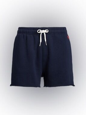 POLO RALPH LAUREN Lightweight Fleece Drawstring Short in Hunter Navy